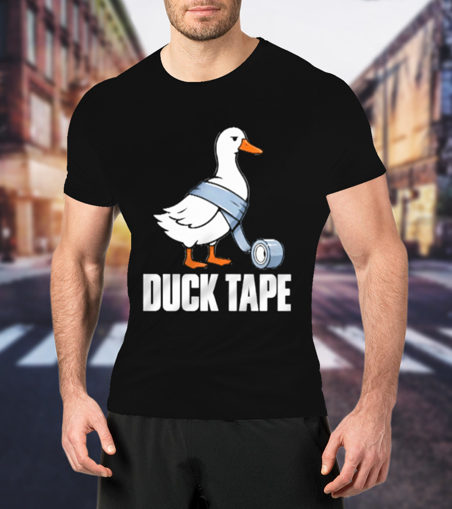 Duck With Tape Roll Duck Tape T-Shirt