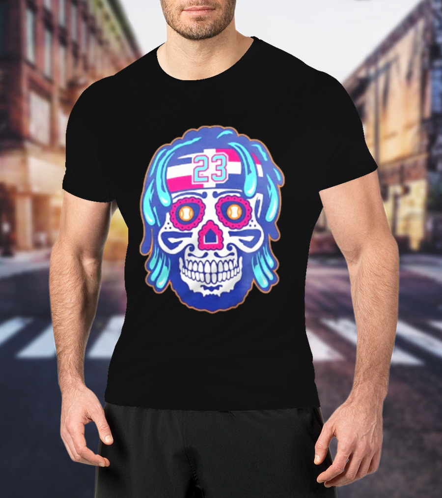 Fernando Tatis Jr. 23 San Diego Padres Sugar Skull T-Shirt
