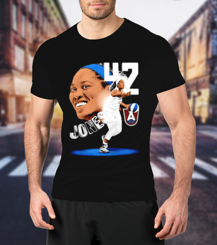 Brionna Jones 42 Atlanta Dream WNBA Basketball Player Sports T-Shirt