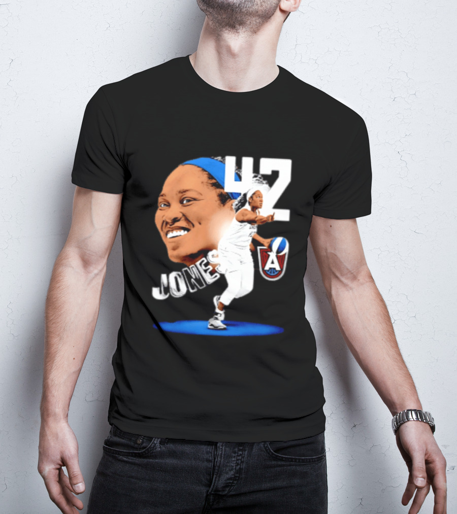 Brionna Jones 42 Atlanta Dream WNBA Basketball Player Sports T-Shirt