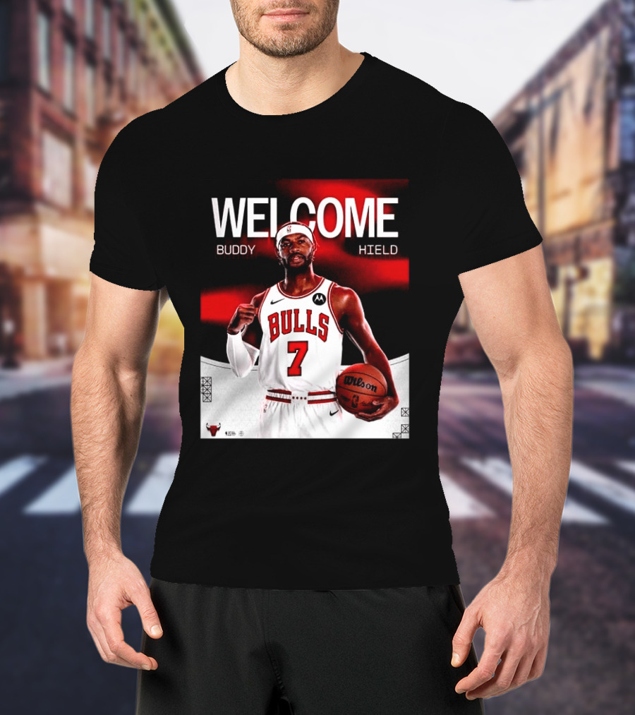 Buddy Hield 7 Chicago Bulls Welcome 2026 T-Shirt