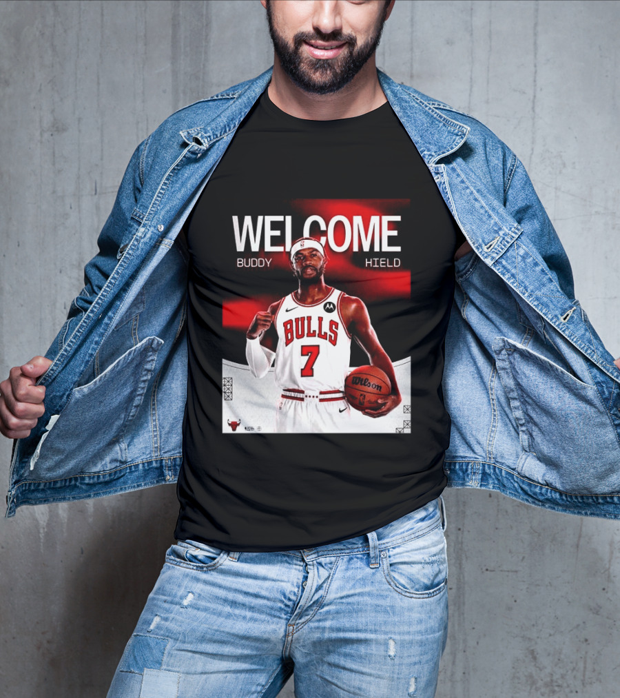 Buddy Hield 7 Chicago Bulls Welcome 2026 T-Shirt