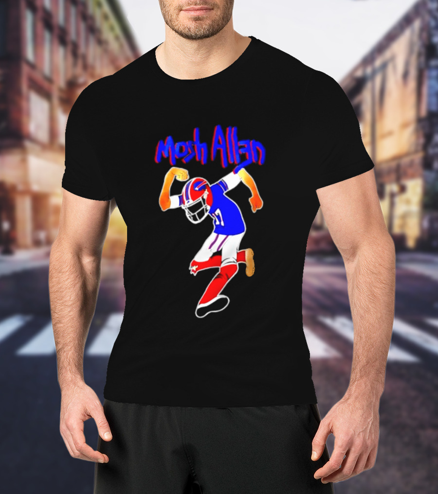 Buffalo Bills Josh Allen Mosh Allen Football Player T-Shirt