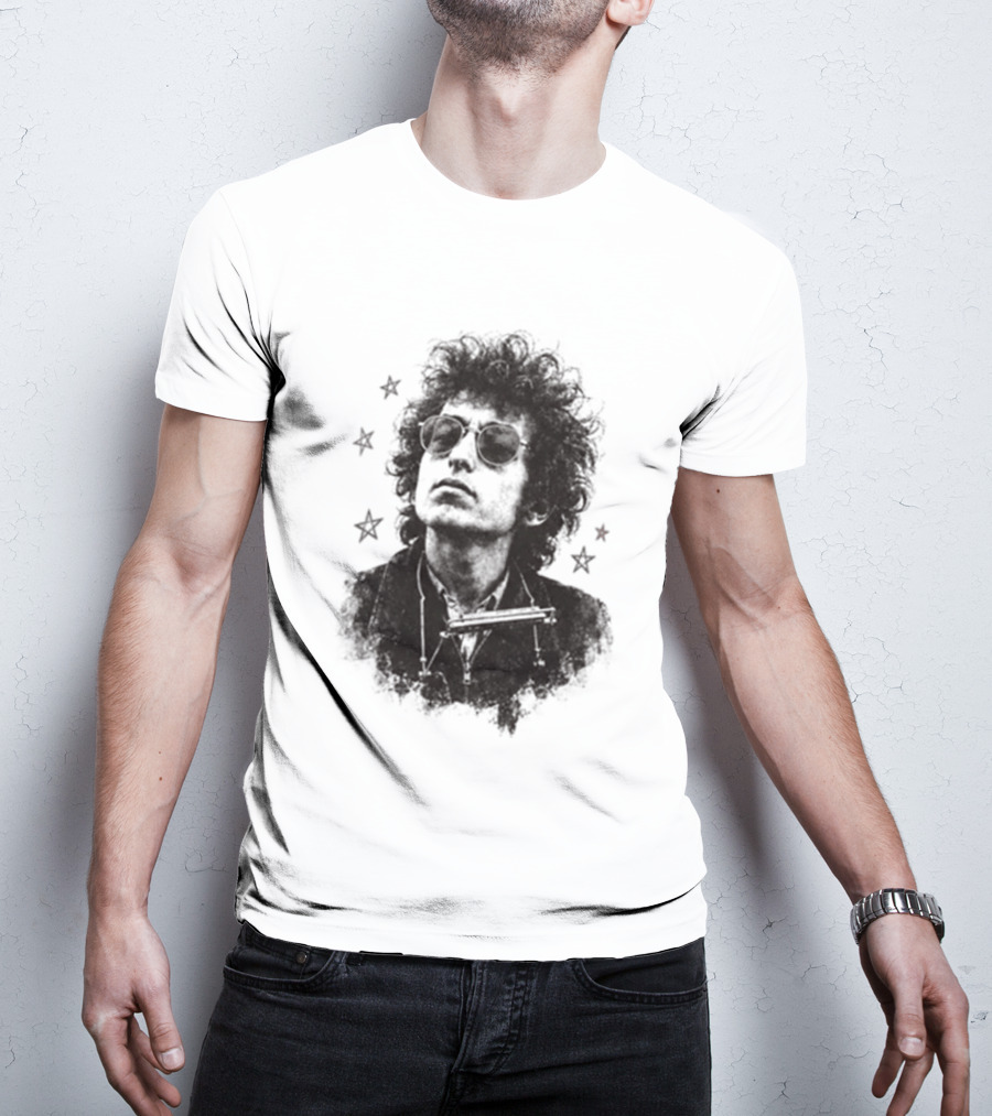Bob Dylan Cream Disco Ball For Folk Fans Forever Following The Song T-Shirt