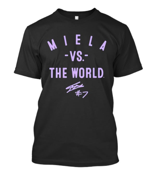 Miela Versus The World Signature Number 7 T-Shirt