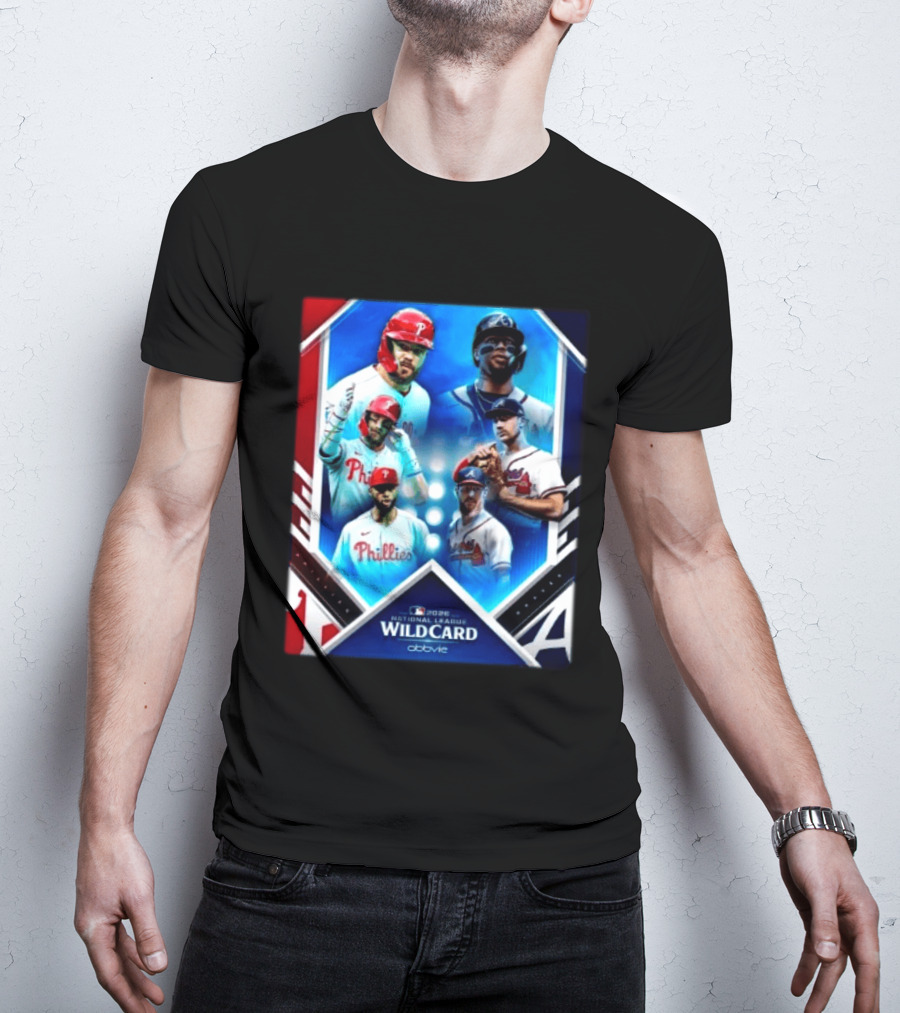 2026 MLB National League Wild Card Philadelphia Phillies Atlanta Braves Matchup T-Shirt