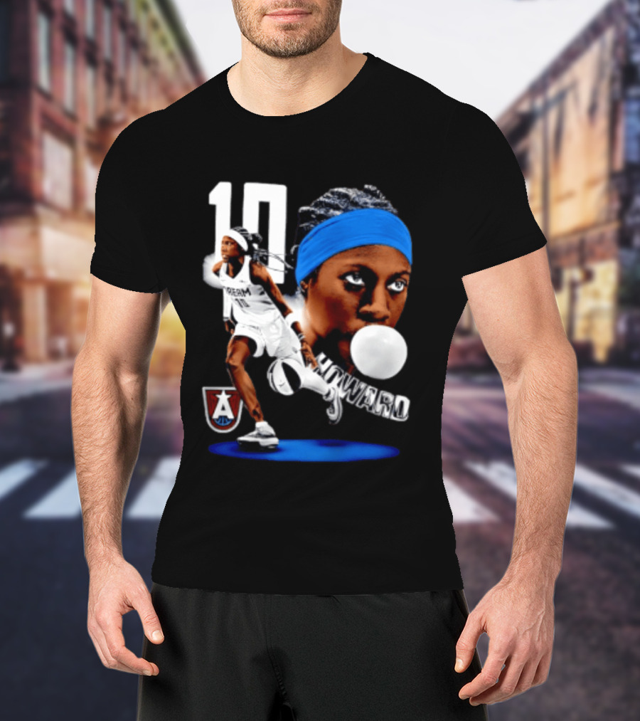 Rhyne Howard 10 Atlanta Dream Dual WNBA Basketball T-Shirt
