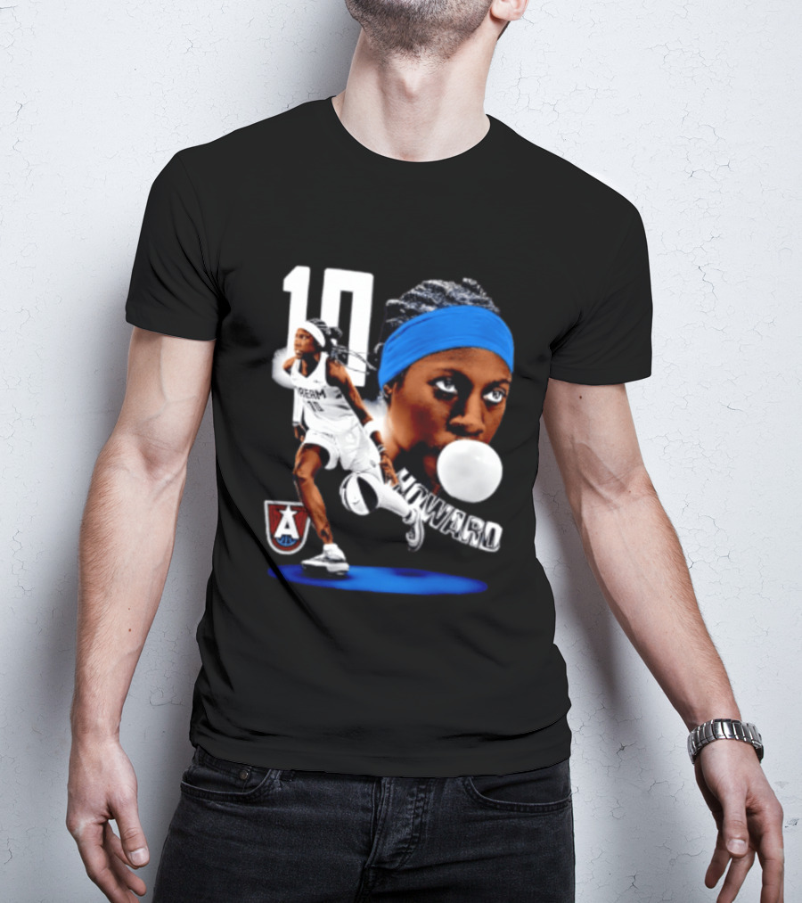 Rhyne Howard 10 Atlanta Dream Dual WNBA Basketball T-Shirt