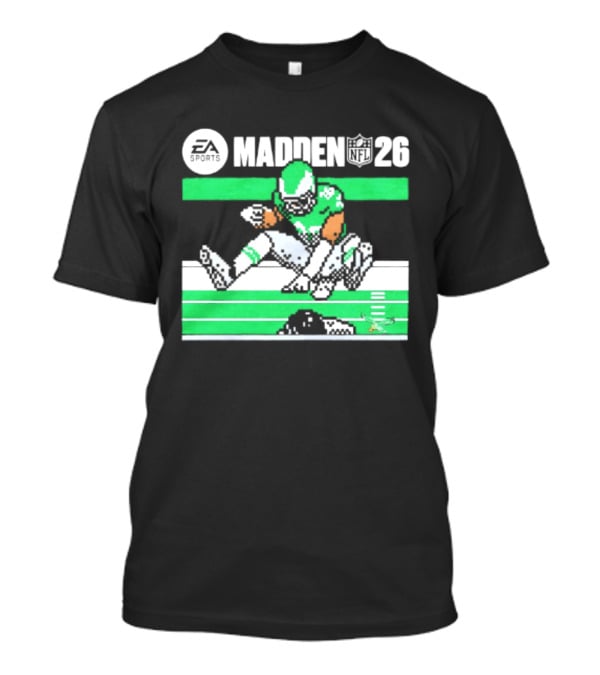 Saquon Barkley Philadelphia Eagles Madden 26 Football Gaming Fan T-Shirt