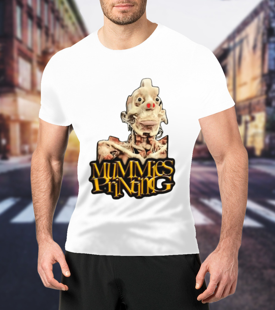 Mummies Printing Mummy Anatomy Skeleton Medical T-Shirt