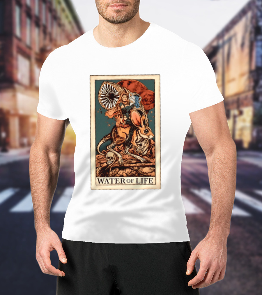 Water Of Life Dune Tarot Card Frank Herbert Art Fremen Ride Sandworm T-Shirt