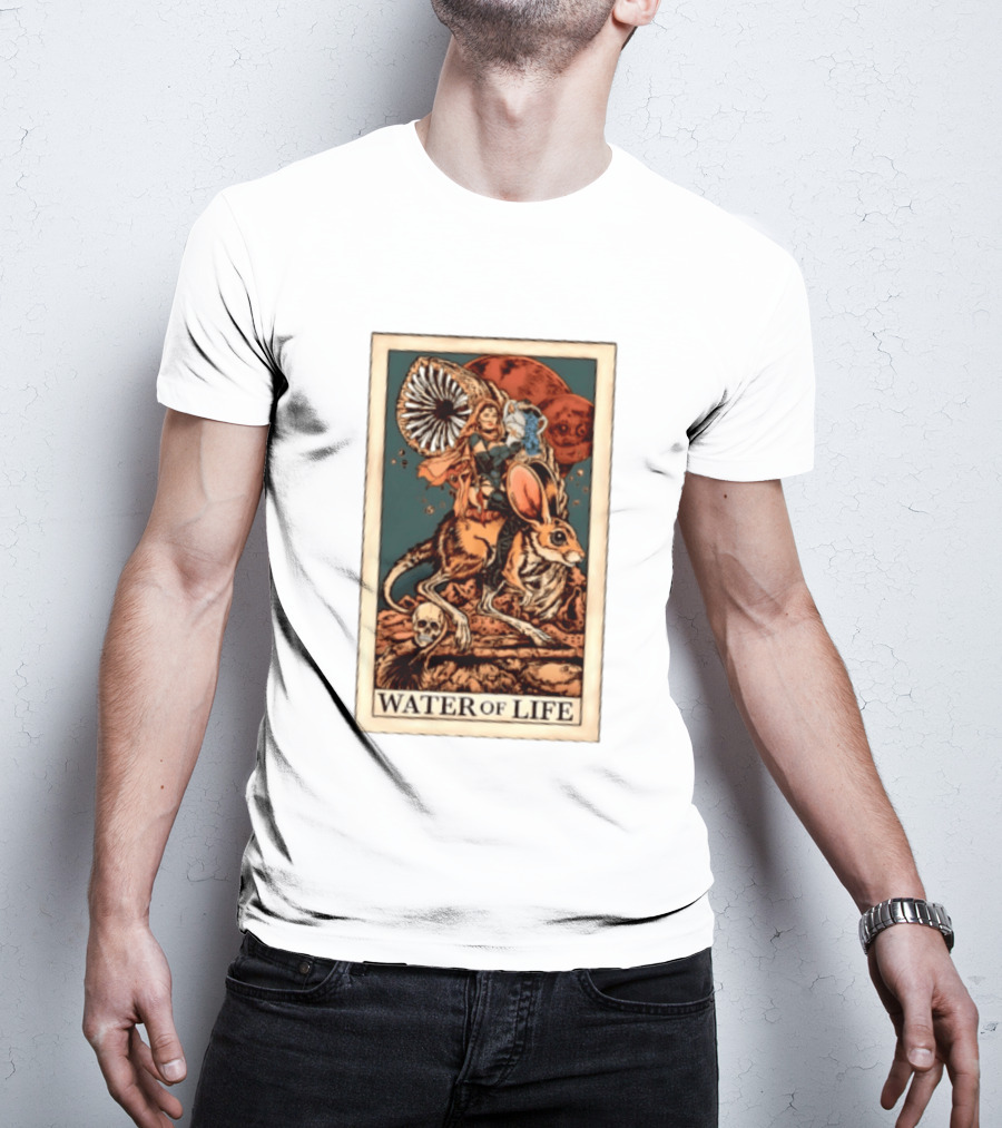 Water Of Life Dune Tarot Card Frank Herbert Art Fremen Ride Sandworm T-Shirt