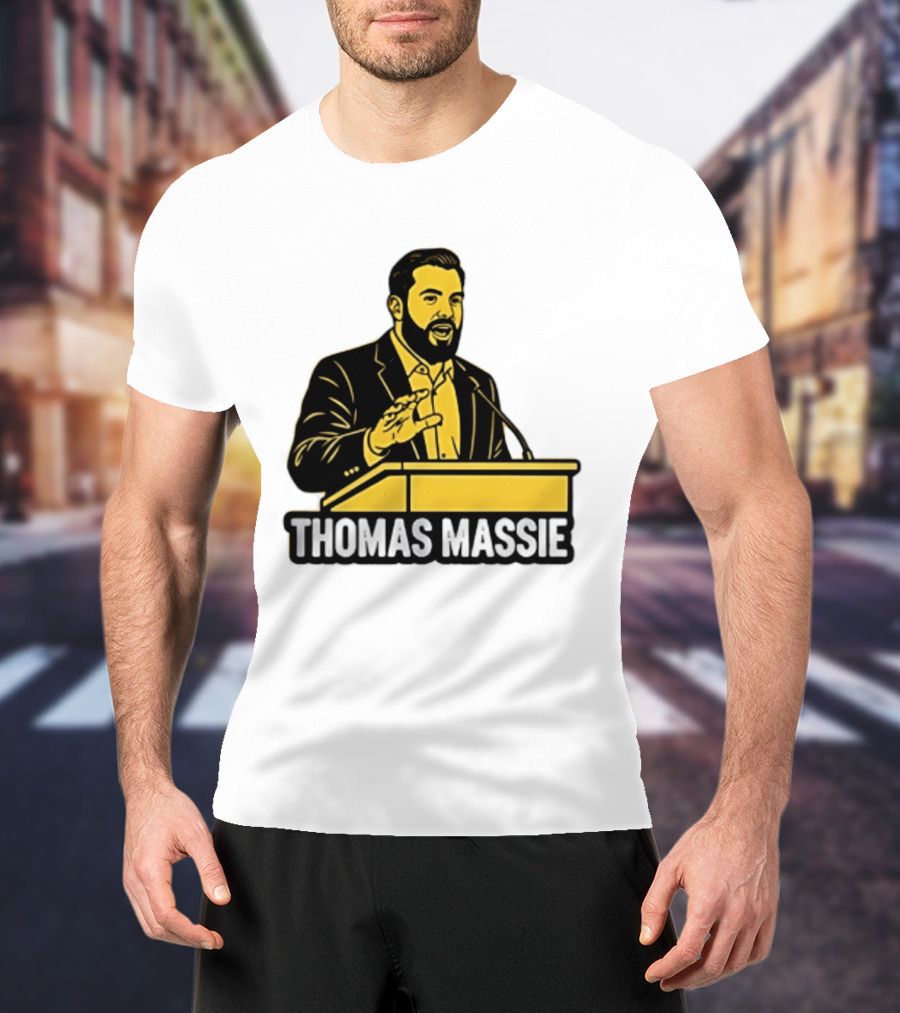 Thomas Massie Speaker Podium T-Shirt