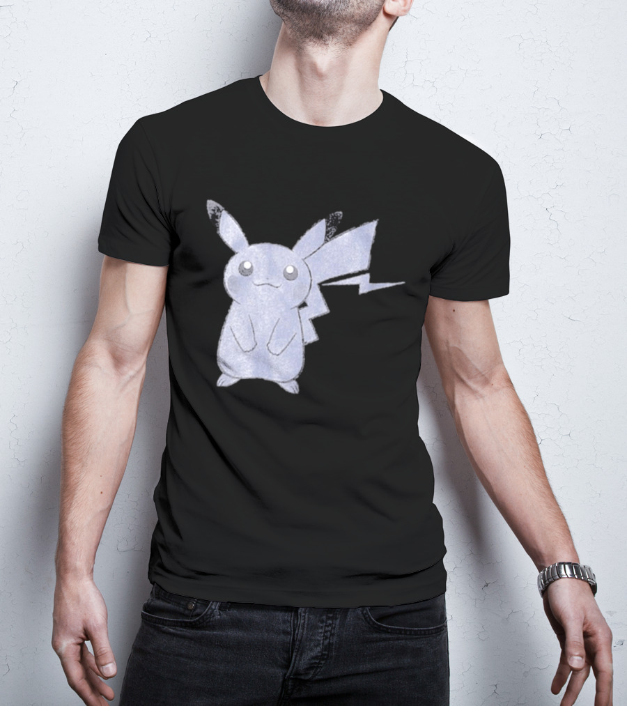 Thunderbolt Project Black Pikachu By Fragment And Pokémon Los Angeles T-Shirt