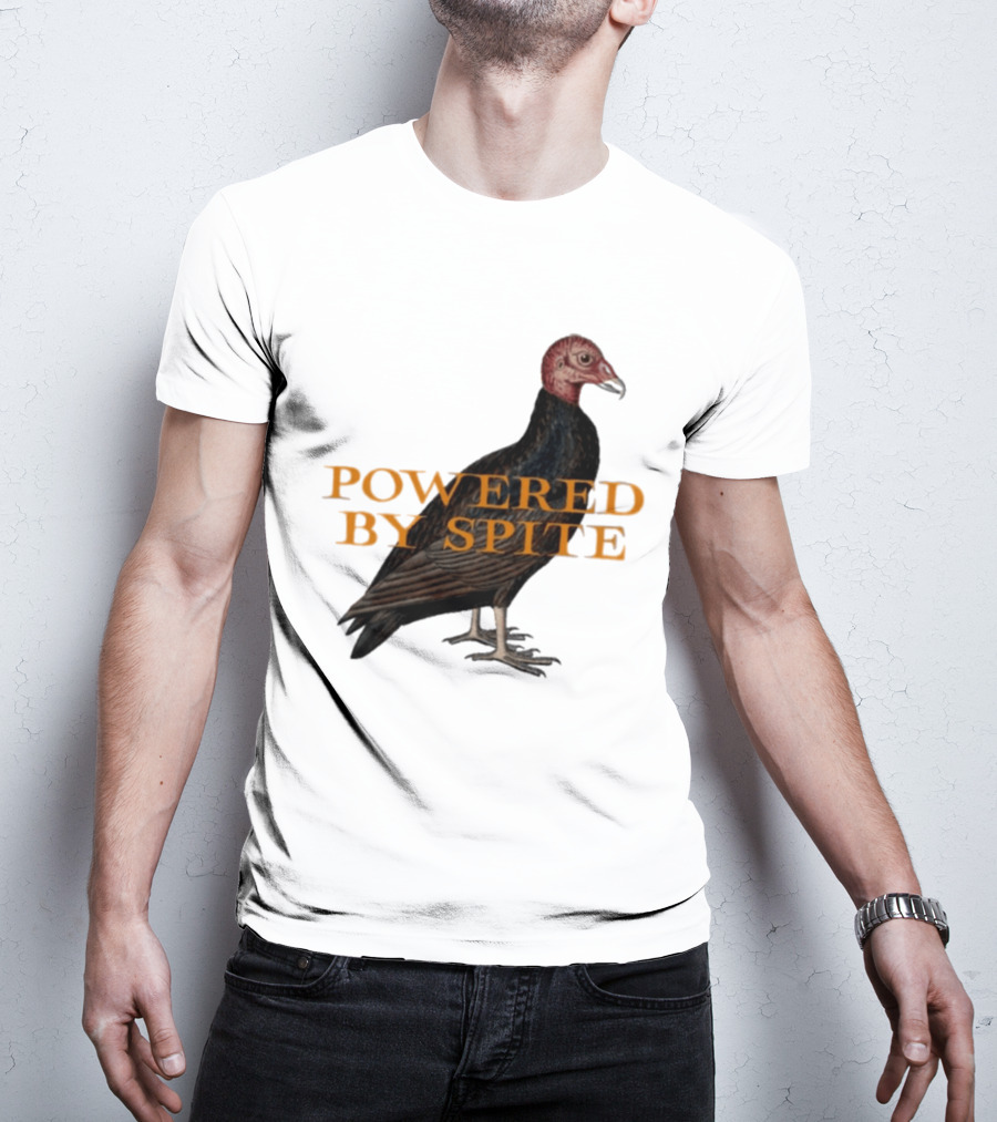 Powered By Spite Turkey Vulture T-Shirt