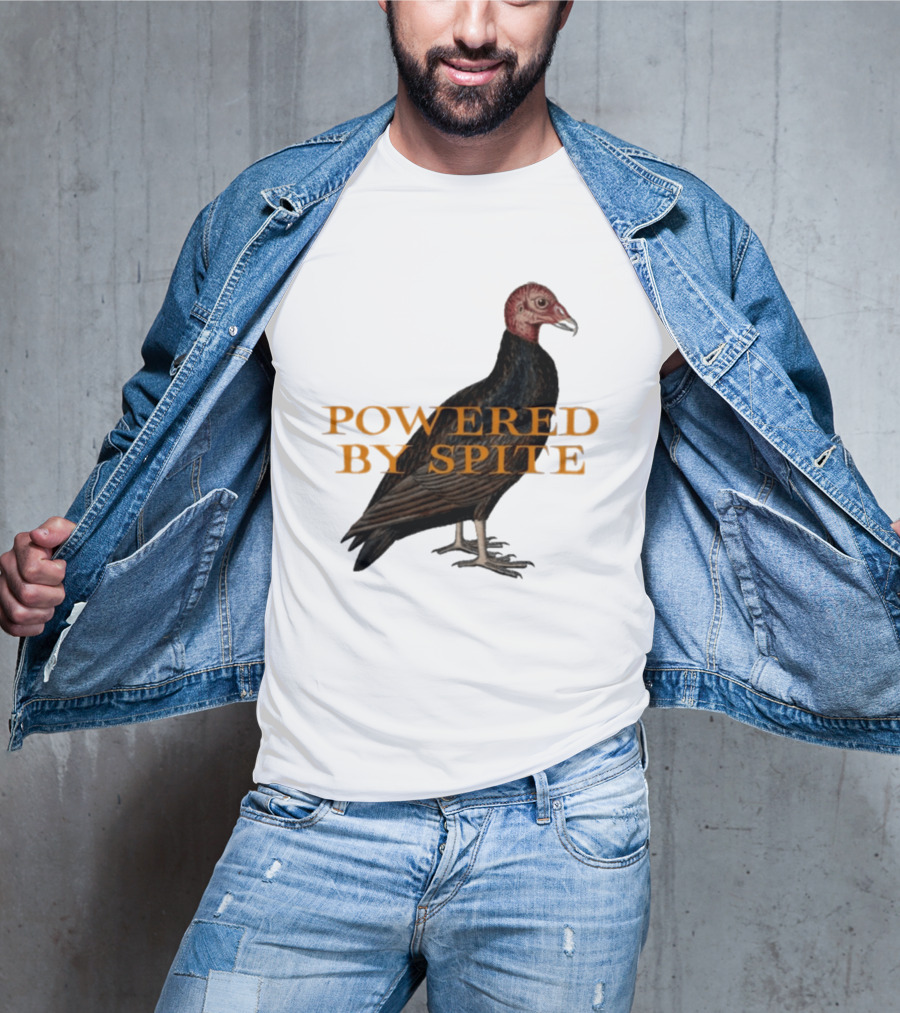 Powered By Spite Turkey Vulture T-Shirt