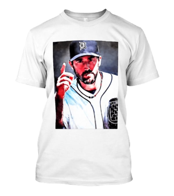 Spencer Torkelson Justin Verlander Detroit Tigers Baseball T-Shirt