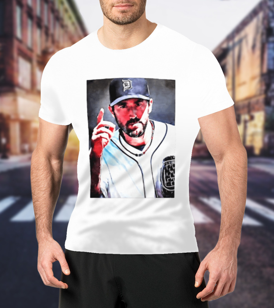 Spencer Torkelson Justin Verlander Detroit Tigers Baseball T-Shirt