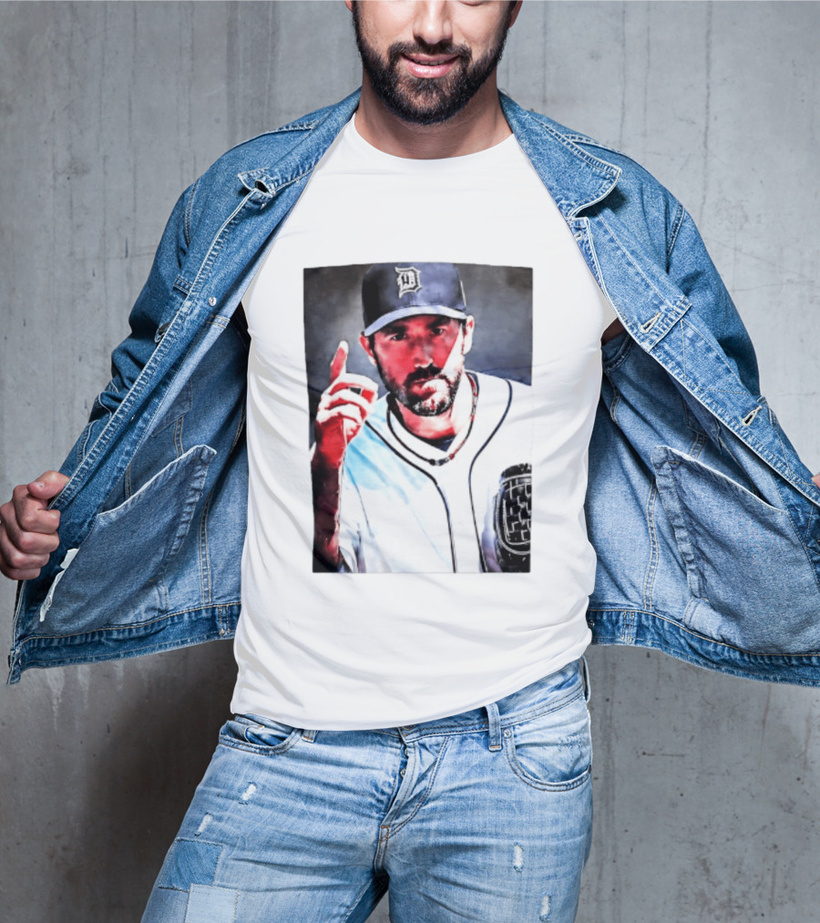 Spencer Torkelson Justin Verlander Detroit Tigers Baseball T-Shirt