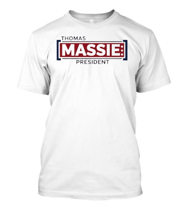 Thomas Massie President Campaign Stars And Blocks T-Shirt