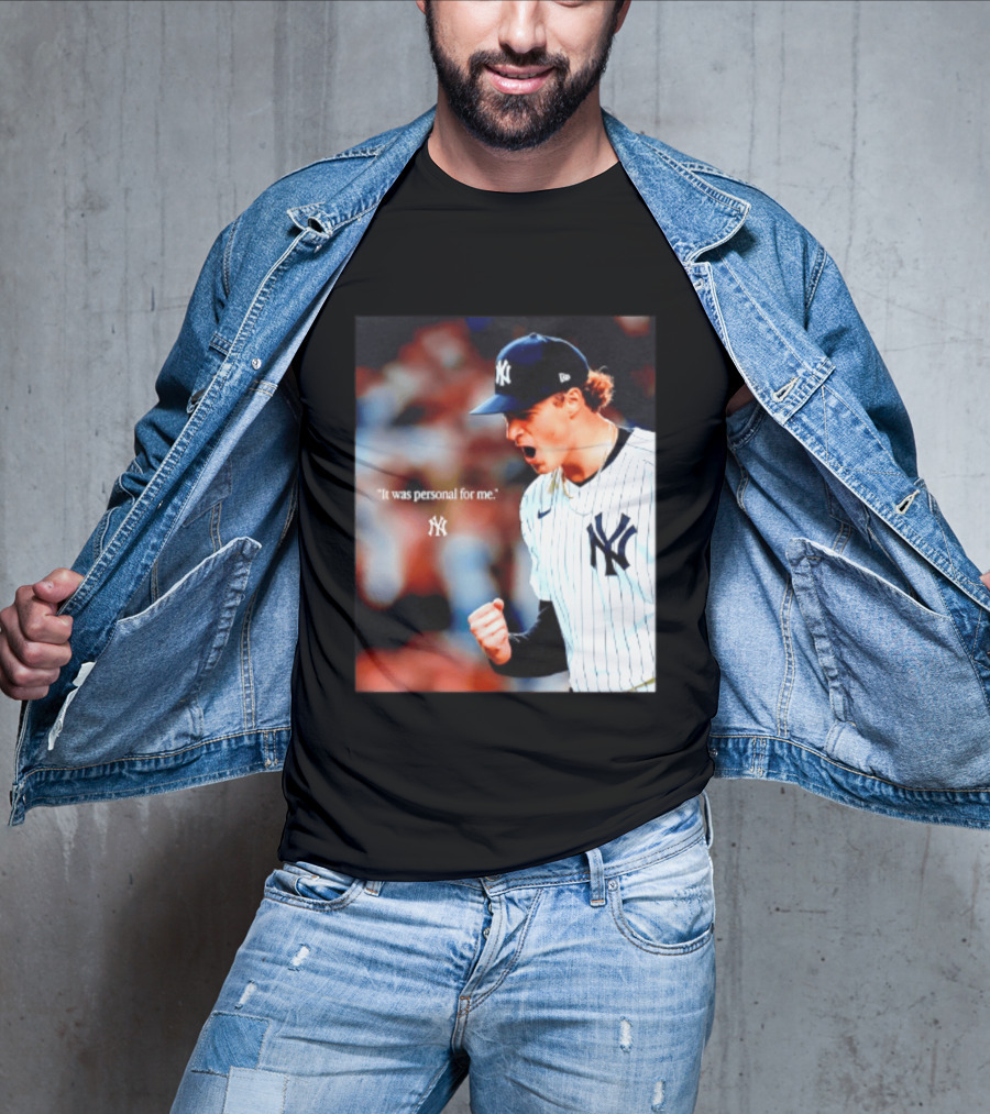 Ben Rice New York Yankees It Was Personal For Me Yankees Baseball T-Shirt
