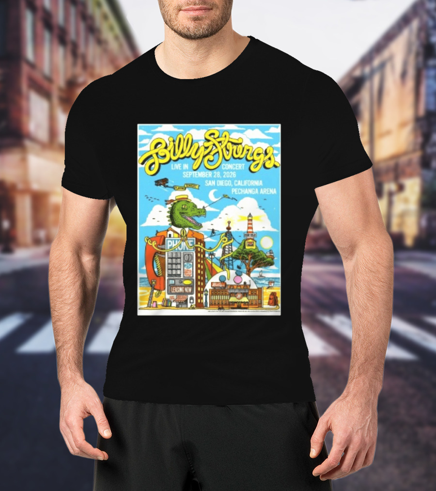 Billy Strings Live In Concert September 28 2026 San Diego Pechanga Arena T-Shirt