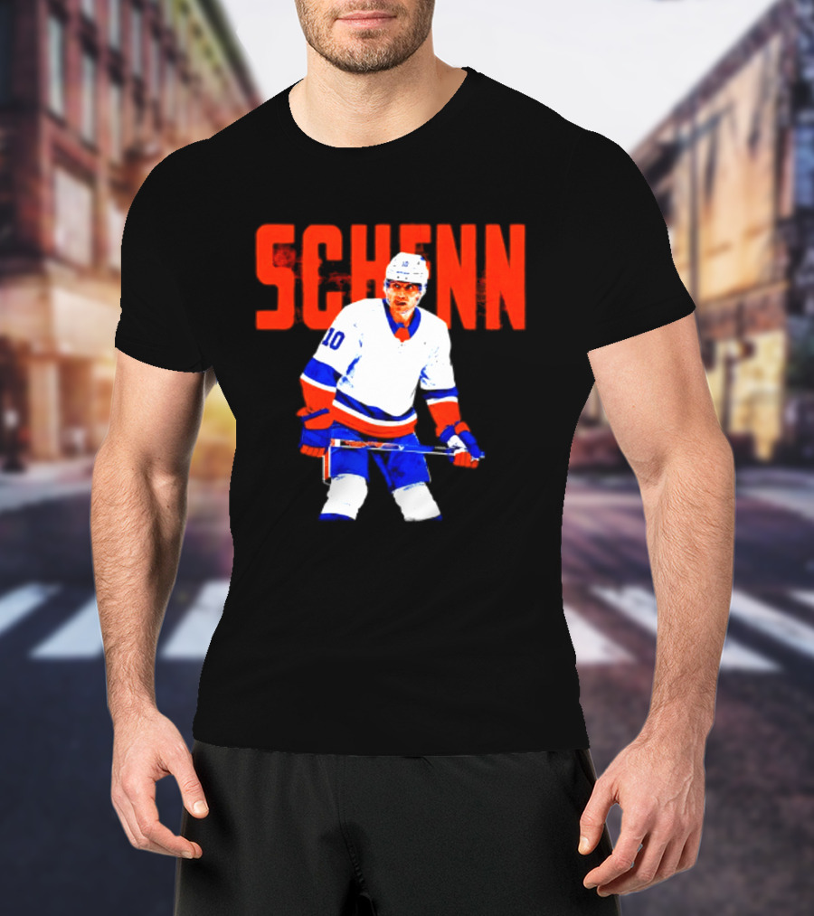 New York Islanders Brayden Schenn Grunge T-Shirt