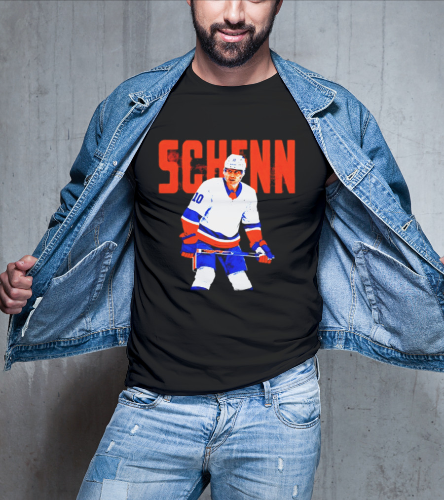 New York Islanders Brayden Schenn Grunge T-Shirt