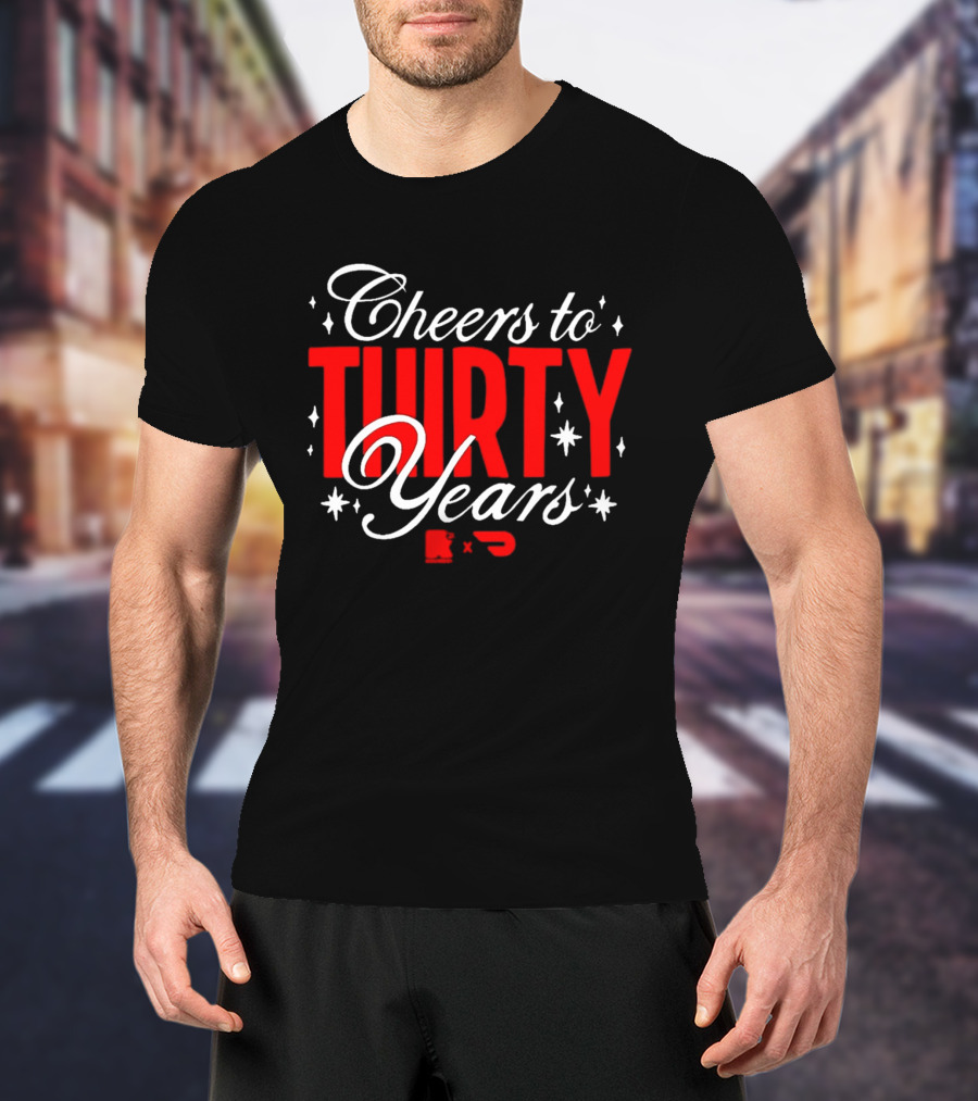 Cheers To Thirty Years Round 21 T-Shirt