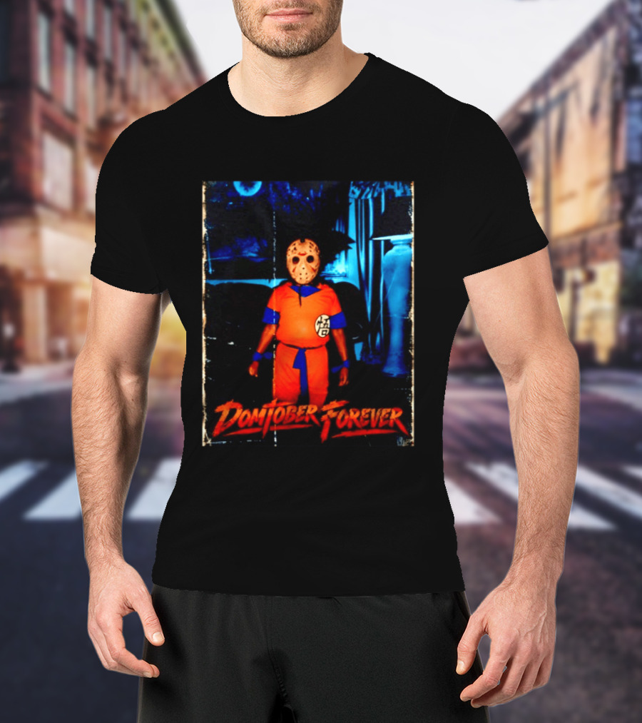 Domtober Forever Jason Voorhees Halloween Fusion T-Shirt
