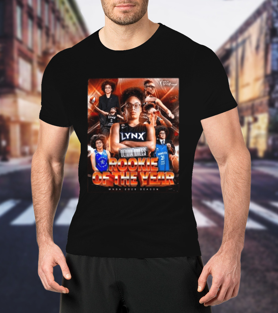 Olivia Miles Rookie Of The Year Lynx WNBA 2026 Season T-Shirt