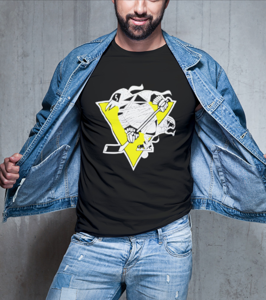 Pittsburgh Penguins Mummy NHL Hockey Team Fan T-Shirt