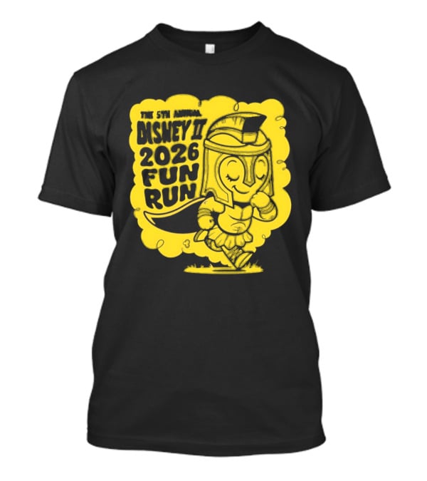 The 5th Annual Disney II 2026 Fun Run Harebrained Character Celebration T-Shirt