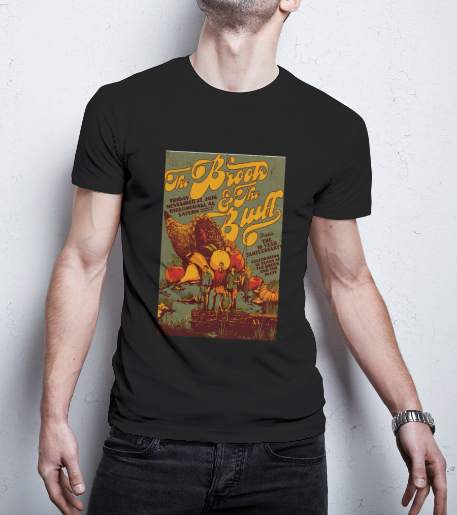 The Brook The Bluff Birmingham AL November 27 2026 Saturn 10 Year Jamiversary Celebrating 10 Years T-Shirt