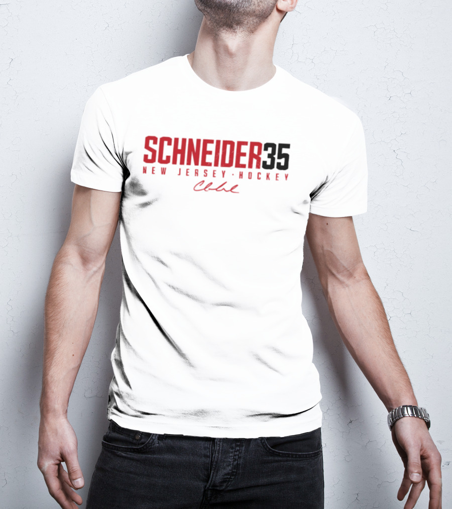 SCHNEIDER 35 New Jersey Hockey Club T-Shirt