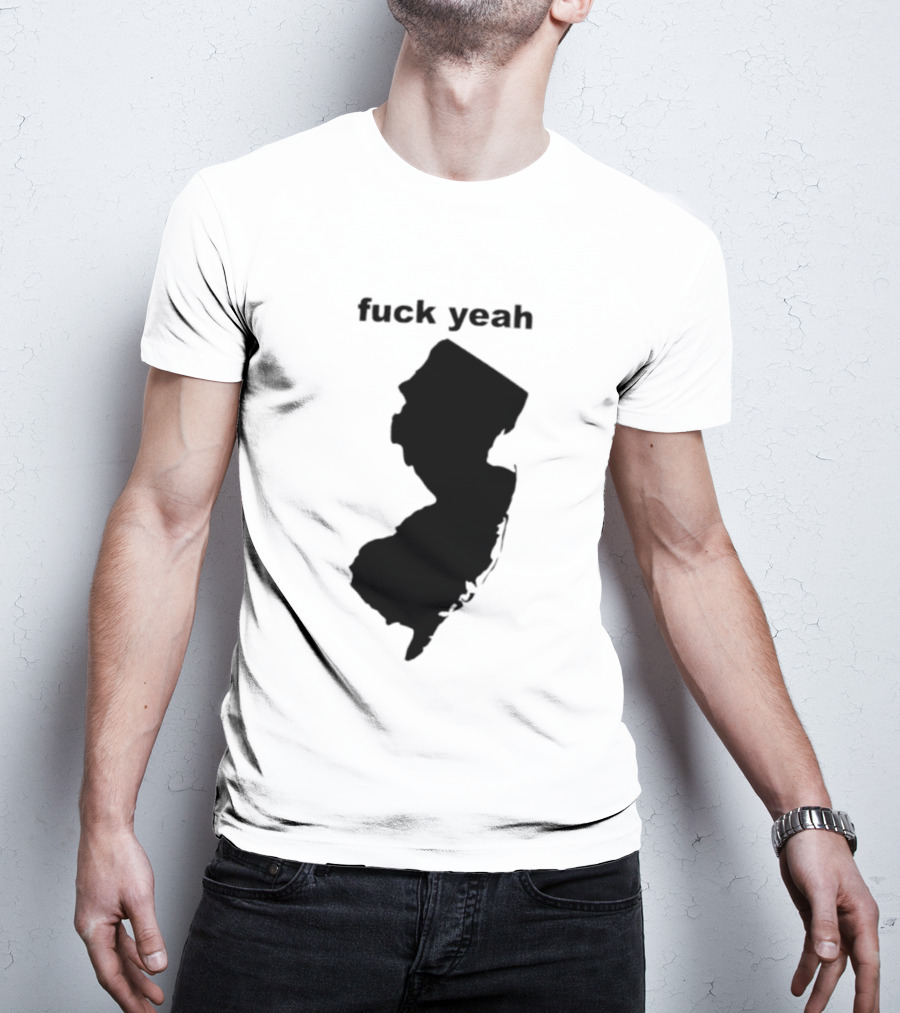 Fuck Yeah New Jersey Map T-Shirt