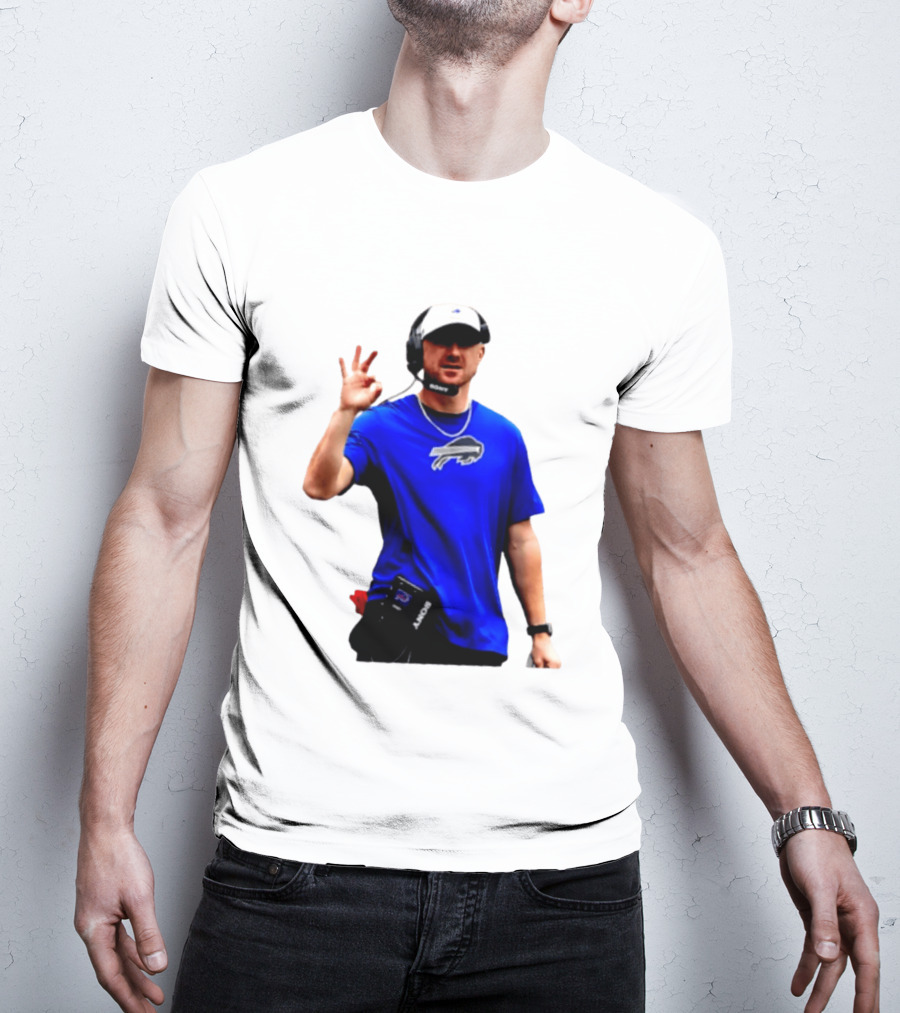 Joe Brady Buffalo Bills Coaching Moments Buffalo T-Shirt