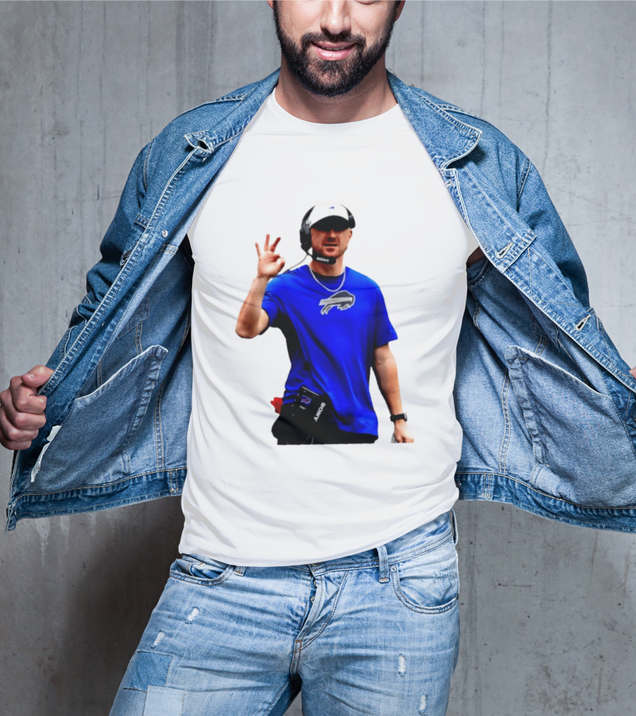 Joe Brady Buffalo Bills Coaching Moments Buffalo T-Shirt