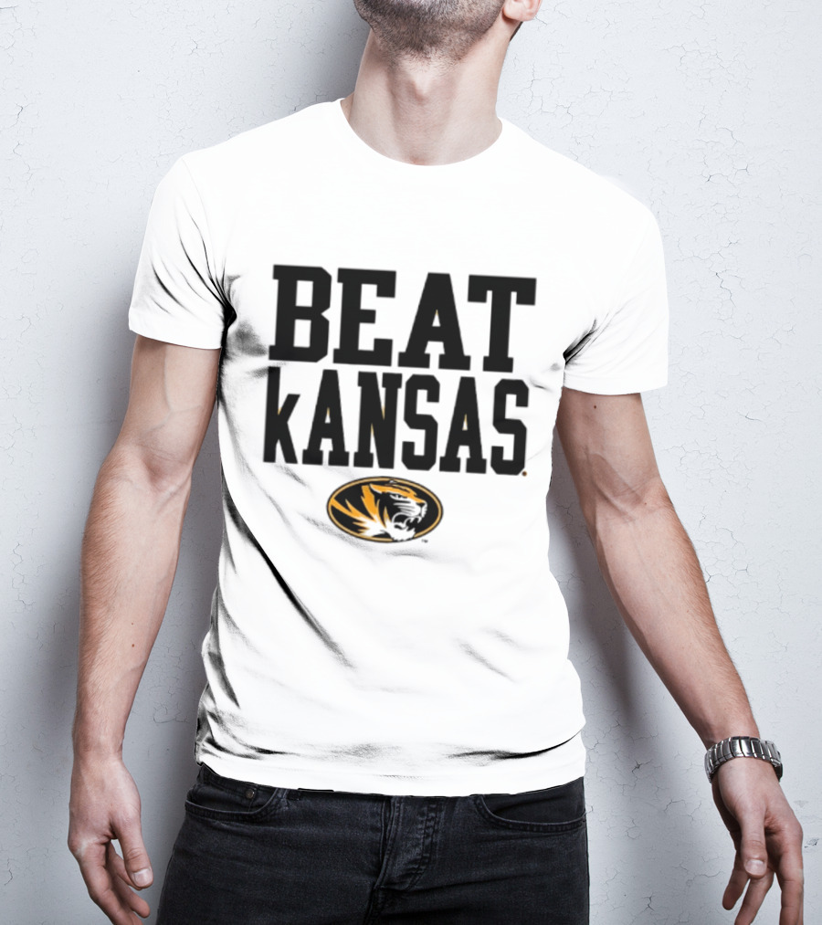 Beat Kansas Missouri Tigers NCAA 2026 T-Shirt
