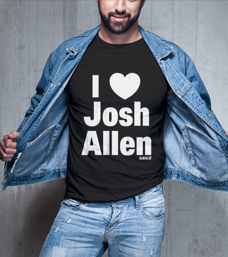 I Heart Josh Allen Fan T-Shirt