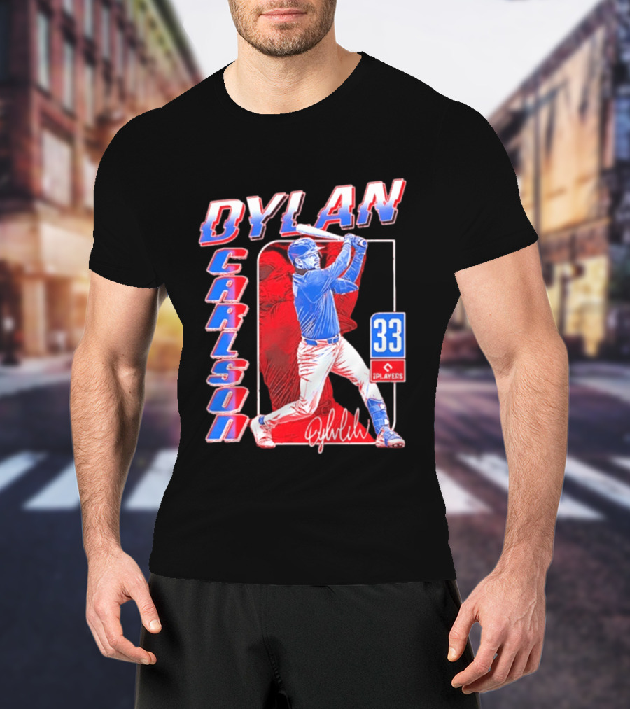 Dylan Carlson Baseball 33 Swing Players T-Shirt