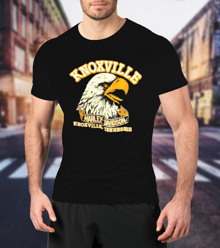 Knoxville Harley Davidson Eagle Knoxville Tennessee T-Shirt