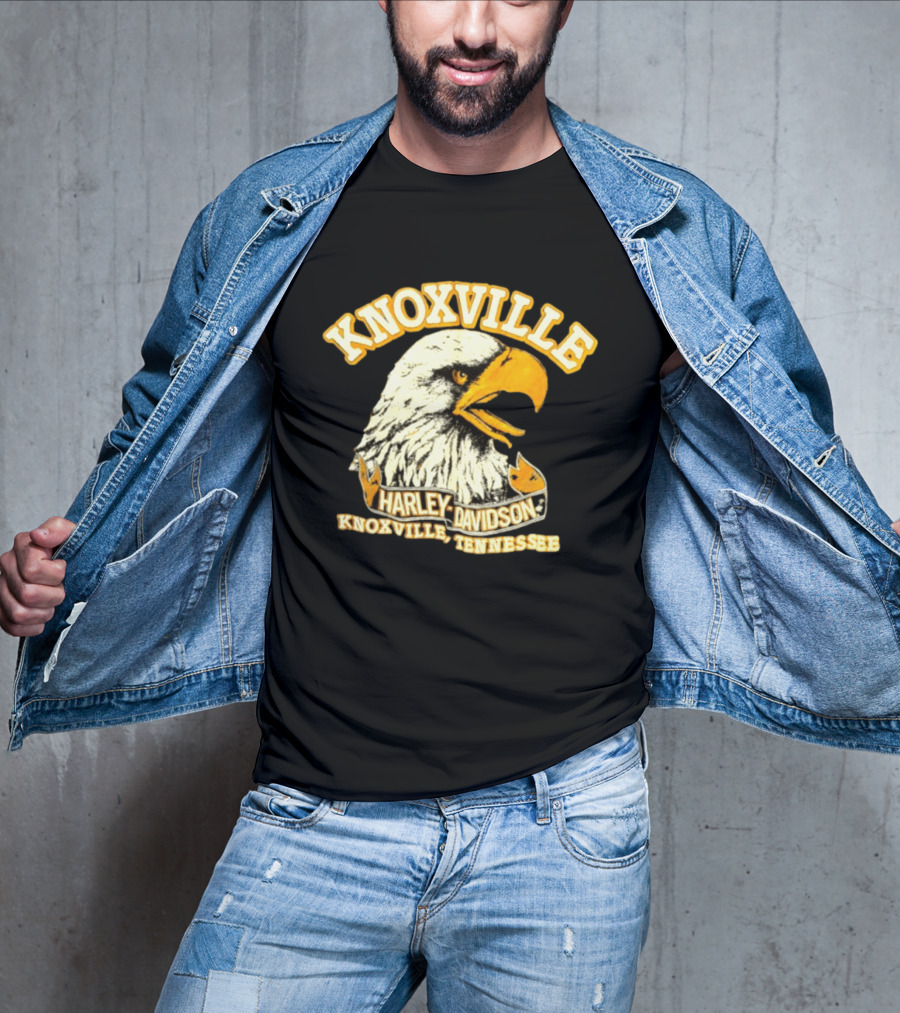 Knoxville Harley Davidson Eagle Knoxville Tennessee T-Shirt
