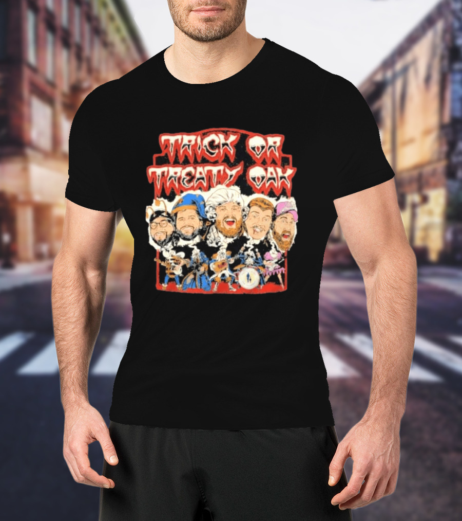 Trick Or Treaty Oak 2026 Concert Melody Mountain Ranch Stephenville Texas Oct 30 2026 T-Shirt