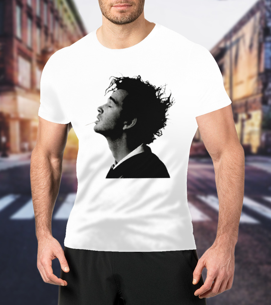 Matty Healy The 1975 Indie Rock Alternative Silhouette Smoking T-Shirt