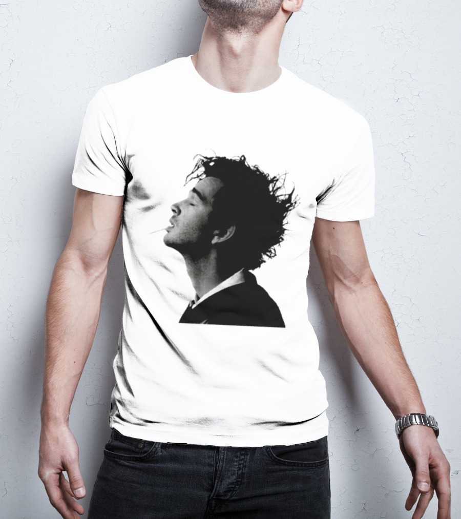 Matty Healy The 1975 Indie Rock Alternative Silhouette Smoking T-Shirt