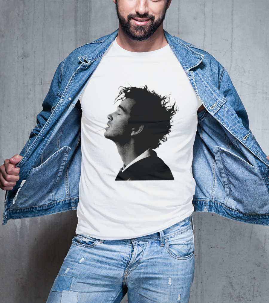 Matty Healy The 1975 Indie Rock Alternative Silhouette Smoking T-Shirt