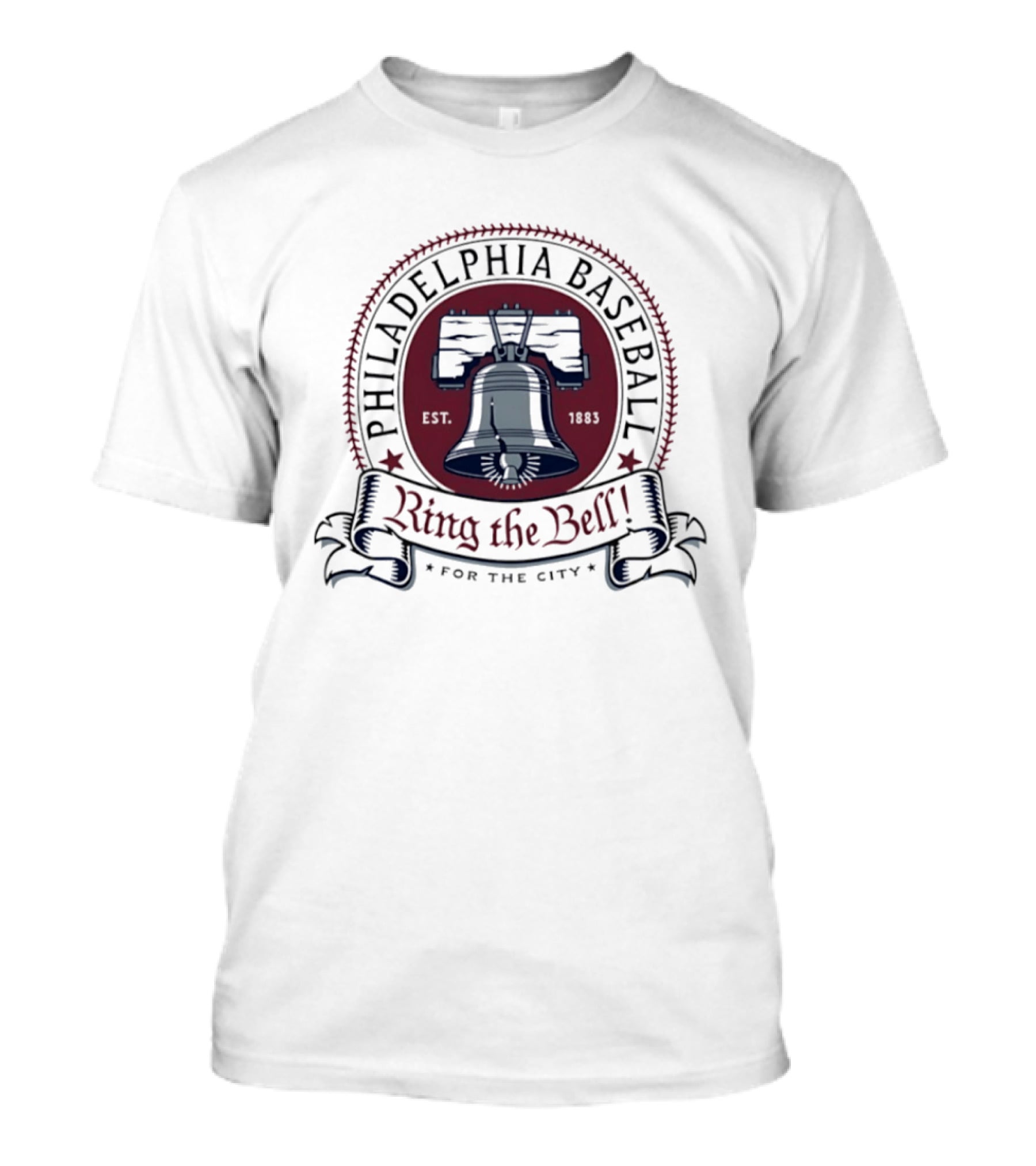 Philadelphia Baseball Ring The Bell For The City Liberty Bell T-Shirt