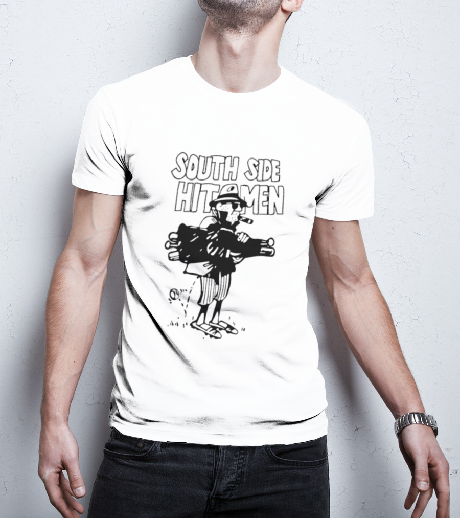 South Side Hit Men Chicago White Sox MLB Character With Bat T-Shirt