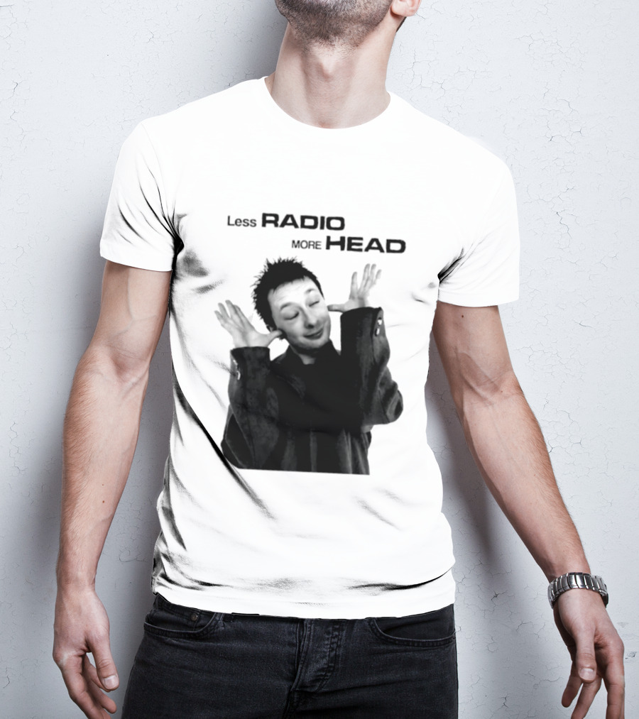 Thom Yorke Less Radio More Head Radiohead T-Shirt